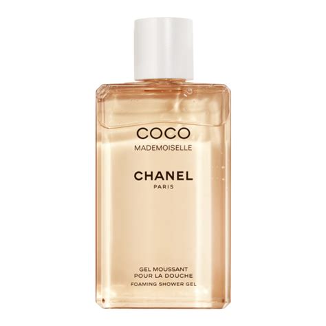 coco chanel gel moussant pour la douche|coco mademoiselle foaming gel.